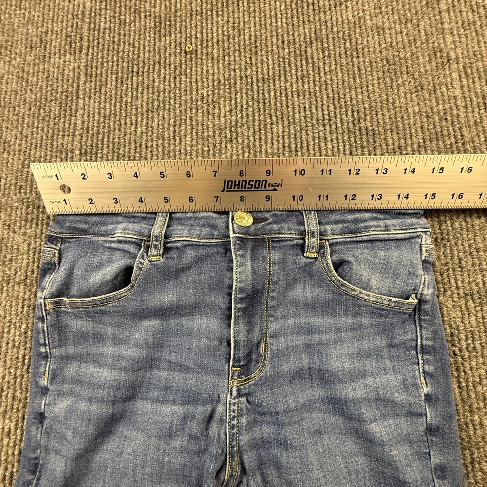 American Eagle Next Level Stretch Skinny Jeans Womens 12R Medium Wash Blue - Picture 5 of 16